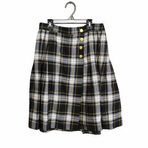 VTG Lord and Taylor 100% Wool Plaid Skirt